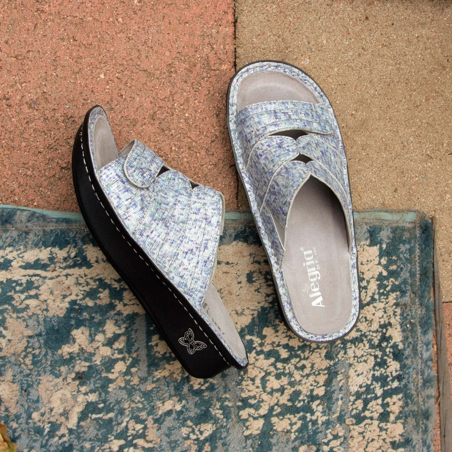 Klara Sassy Blues Sandal 2 Klara Sassy Blues Sandal - Image 2