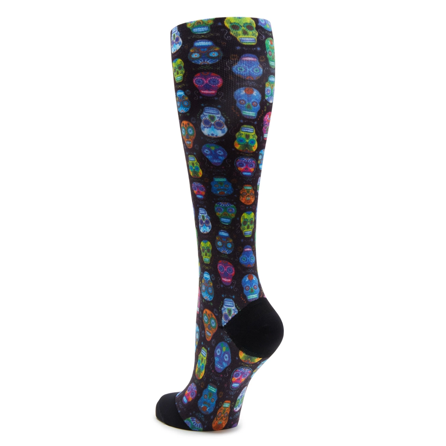Compression Sugar Skulls Socks 2 Compression Sugar Skulls Socks - Image 2