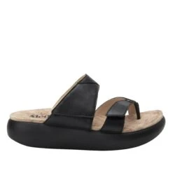 Beatrix Black Sandal -Fashion Shoe Store BEA 601 S2