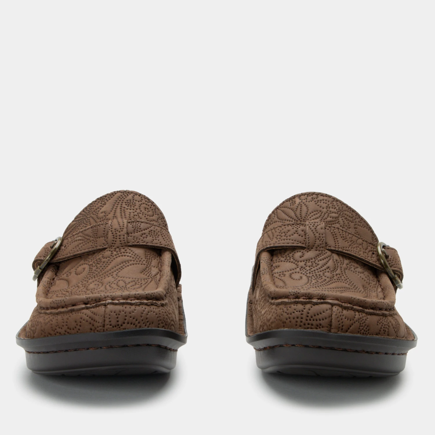 Shoes Brigid La Dee Dottie Brown Clog 6 Shoes Brigid La Dee Dottie Brown Clog - Image 6