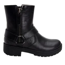 Charlette Crazyhorse Black Boot 8 Charlette Crazyhorse Black Boot -Fashion Shoe Store CHA 101CH S2