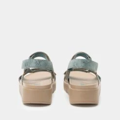 Henna Aged Denim Sandal 10 Henna Aged Denim Sandal -Fashion Shoe Store HEN 6138 S3