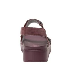 Henna Plum Sandal -Fashion Shoe Store HEN 7433 S3