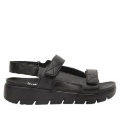 Henlee Black Sandal -Fashion Shoe Store HLE 7438 S2