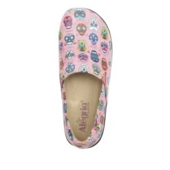 Shoes Keli Sugar Skulls Pink Professional Shoe -Fashion Shoe Store KEL 7621 S4