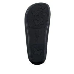 Kleo Black Leaf Sandal -Fashion Shoe Store KLE 676 S5