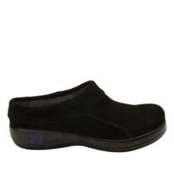 Shoes Kyah Black Suede Shoe -Fashion Shoe Store KYA 7632 S2