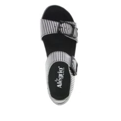 Morgyn Stripes Sandal -Fashion Shoe Store MOR 879 S4