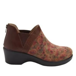 Natalee Cognac & Roses Boot -Fashion Shoe Store NAT 7927 S2