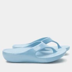 Ode Dusty Blue Gloss Sandal -Fashion Shoe Store ODE 6160 S2