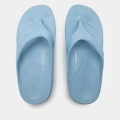 Ode Dusty Blue Gloss Sandal -Fashion Shoe Store ODE 6160 S4