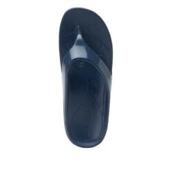 Ode Navy Gloss Sandal -Fashion Shoe Store ODE 7448 S4