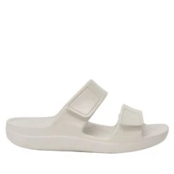 Orbyt White Gloss Sandal -Fashion Shoe Store ORB 7439 S2