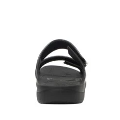 Orbyt Black Gloss Sandal -Fashion Shoe Store ORB 7441 S3