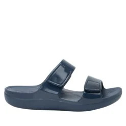 Orbyt Navy Gloss Sandal -Fashion Shoe Store ORB 7448 S2