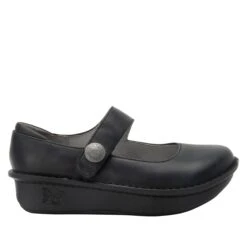 Shoes Paloma Oiled Black Mary Jane 8 Shoes Paloma Oiled Black Mary Jane -Fashion Shoe Store PAL 7414 S2