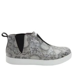 Parker Grey Snake Bootie -Fashion Shoe Store PAR 7915 S2