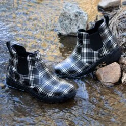 Rowen Plaid Boot -Fashion Shoe Store ROW 7610 SX2