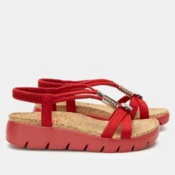 Roz True Red Sandal -Fashion Shoe Store ROZ 6134 S2 805208e4 35a7 47f9 8461 be67909cbd44