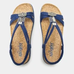 Roz True Blue Sandal -Fashion Shoe Store ROZ 6135 S4 4b83a3c6 a532 44c8 be9e 72908efa08f2
