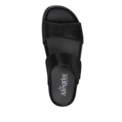 Rubie Black Softie Sandal -Fashion Shoe Store RUB 601 S4
