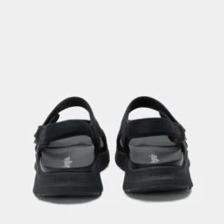 Sandie Black Sandal -Fashion Shoe Store SDI 6208 S3