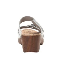 Sierra Delicut White Sandal -Fashion Shoe Store SIE 7408 S3