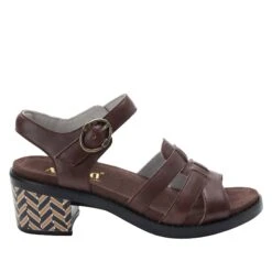 Tasia Mocha Sandal -Fashion Shoe Store TAS 602 S2