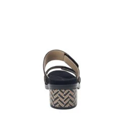 Tia Black Sandal 7 Tia Black Sandal -Fashion Shoe Store TIA 601 S3