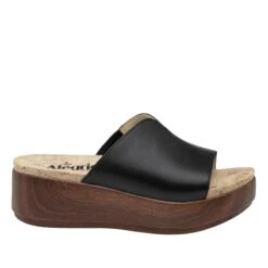 Triniti Black Butter Sandal -Fashion Shoe Store TRI 641 S2