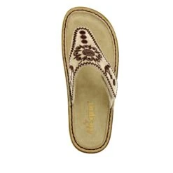 Vanessa Mandala Natural Sandal -Fashion Shoe Store VAN 178 S4