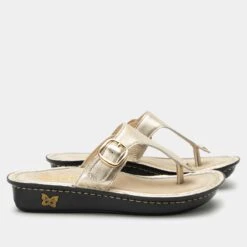 Vella Gold Sandal -Fashion Shoe Store VEL 6131 S2