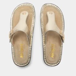 Vella Gold Sandal -Fashion Shoe Store VEL 6131 S4