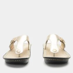 Vella Gold Sandal -Fashion Shoe Store VEL 6131 S5