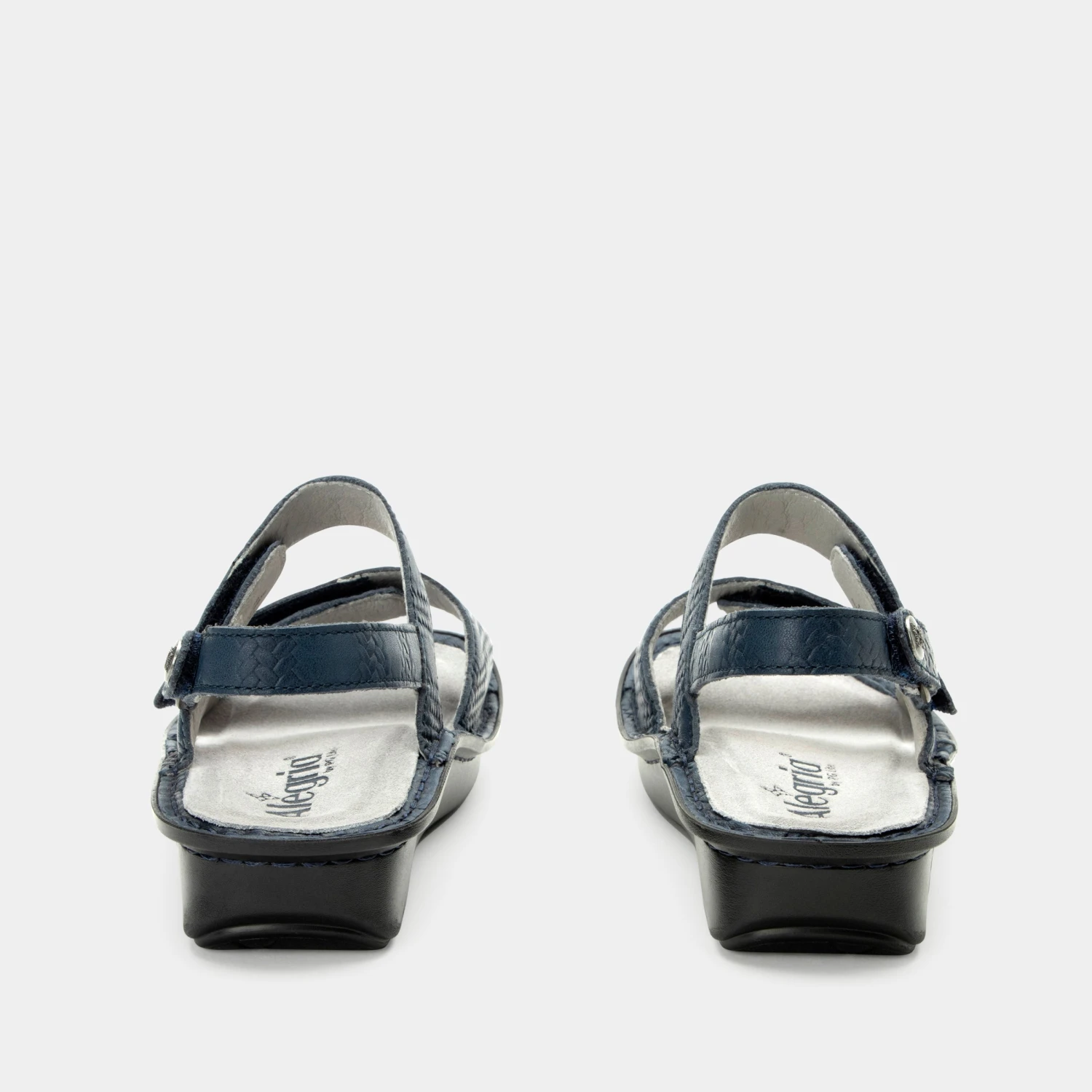 Verona Basketry Navy Sandal 4 Verona Basketry Navy Sandal - Image 4