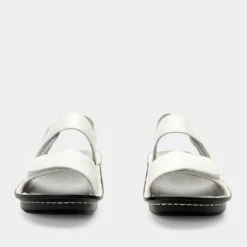 Verona Basketry White Sandal -Fashion Shoe Store VER 6113 S5 75381d8a 1a0f 4f66 9434 37904203cae4