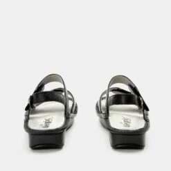 Verona Basketry Black Sandal -Fashion Shoe Store VER 6188 S3 adf6ab92 89ab 4c06 8f64 0fb72e657313