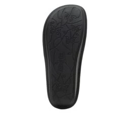 Victoriah Oiled Black Sandal -Fashion Shoe Store VIC 7414 S5