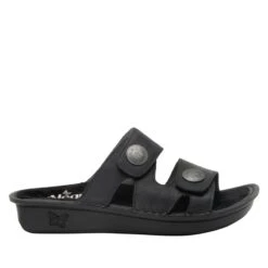 Violette Oiled Black Sandal -Fashion Shoe Store VIO 7414 S2