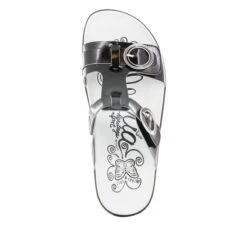 Vita Black Patent Sandal -Fashion Shoe Store VIT 101 S4