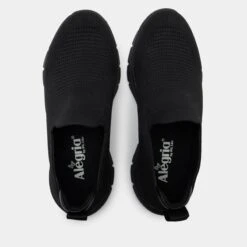 Waze Black Shoe -Fashion Shoe Store WAZ 6180 S4
