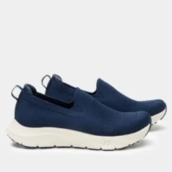 Waze Navy Shoe -Fashion Shoe Store WAZ 6204 S2