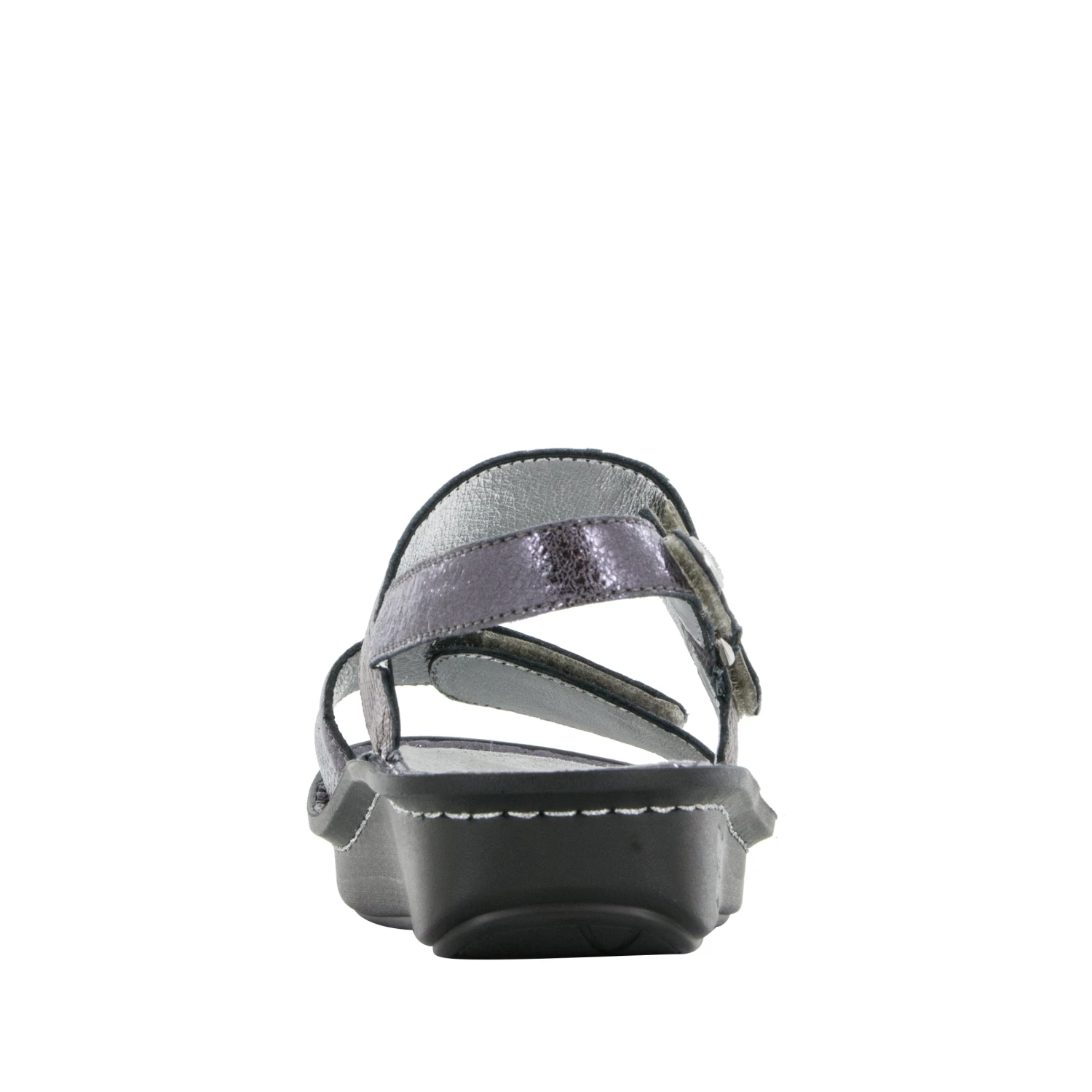 Verona Braided Pewter Sandal 3 Verona Braided Pewter Sandal - Image 3